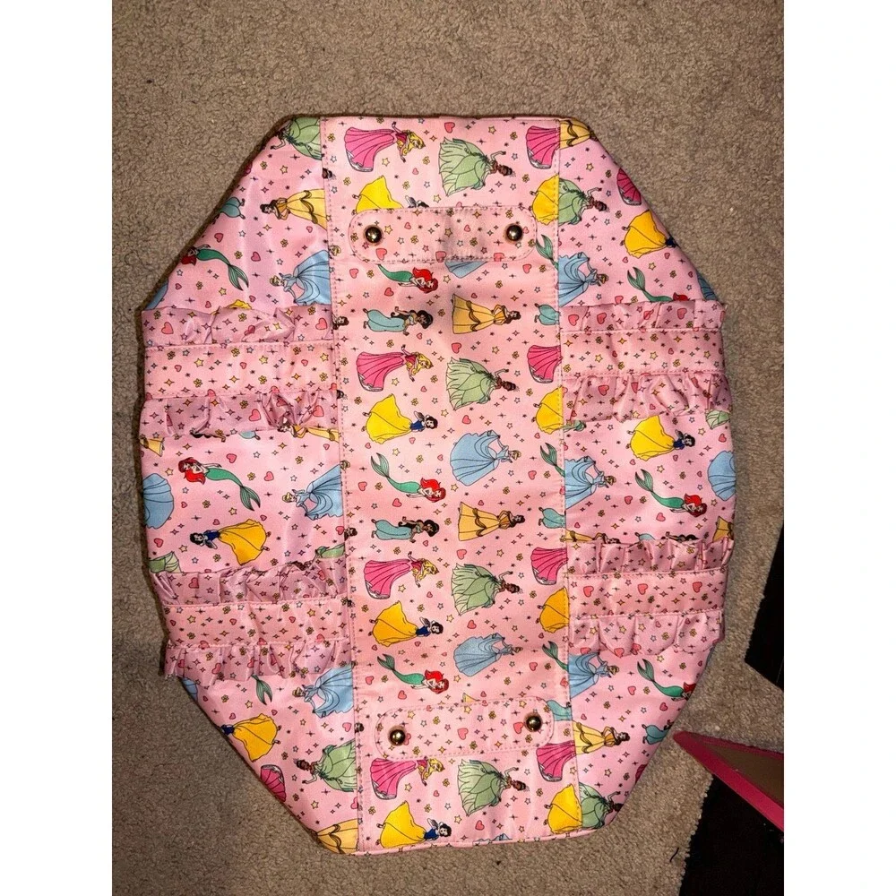 Stoney Clover Lane Never Stop Dreaming Duffle Bag Disney Princess classic pink
